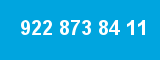 922 873 84 11